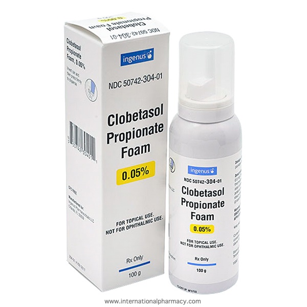 Clobetasol Foam International Pharmacy